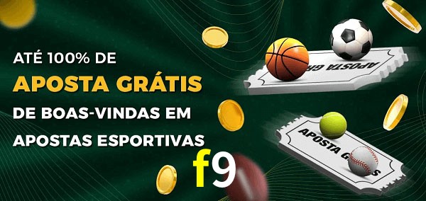 f9 Ate 100% de Aposta Gratis