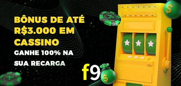 f9 melhor bônus de depósito