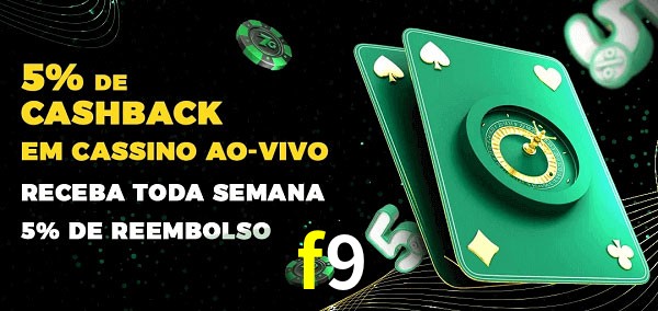 Promoções do cassino ao Vivo f9
