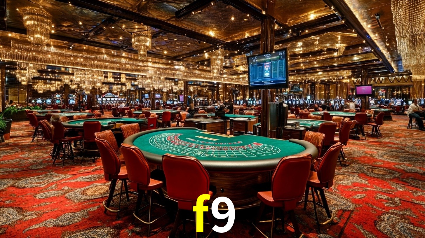 Sinta a adrenalina dos jogos de cassino com f9